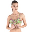 Flower Bomb 6 Tie Up Cut Bikini Top View1