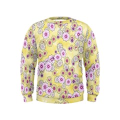 Flower Bomb 10 Kids  Sweatshirt