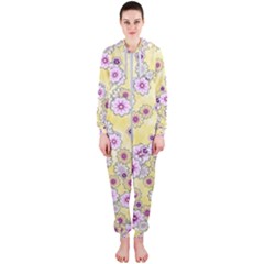 Flower Bomb 10 Hooded Jumpsuit (ladies)  by PatternFactory