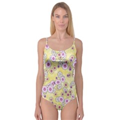 Flower Bomb 10 Camisole Leotard  by PatternFactory