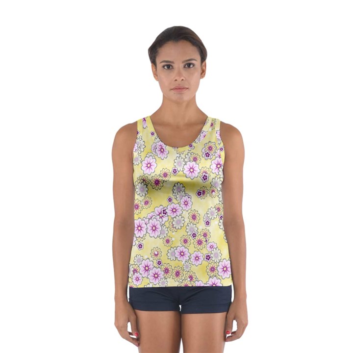 Flower Bomb 10 Sport Tank Top 