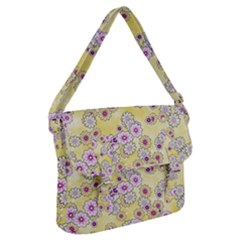 Flower Bomb 10 Buckle Messenger Bag by PatternFactory