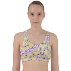 Flower Bomb 10 Back Weave Sports Bra