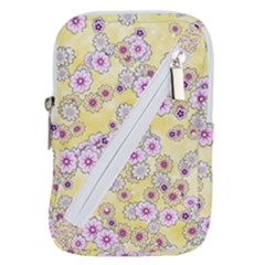 Flower Bomb 10 Belt Pouch Bag (large) by PatternFactory