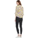 Flower Bomb 10 Loose Horn Sleeve Chiffon Blouse View2