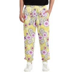 Flower Bomb 10 Men s Elastic Waist Pants by PatternFactory