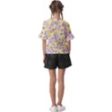 Flower Bomb 10 Kids  V-Neck Horn Sleeve Blouse View2