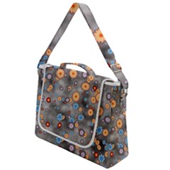 Flower Bomb 12 Box Up Messenger Bag by PatternFactory