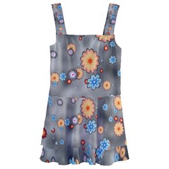 Flower Bomb 12 Kids  Layered Skirt Swimsuit by PatternFactory