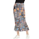 Flower Bomb 12 Maxi Fishtail Chiffon Skirt View1