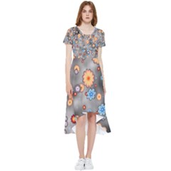 Flower Bomb 12 High Low Boho Dress