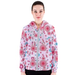 Flower Bomb 11 Women s Zipper Hoodie