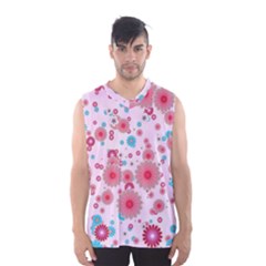 Flower Bomb 11 Men s Basketball Tank Top by PatternFactory