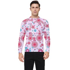 Flower Bomb 11 Men s Long Sleeve Rash Guard by PatternFactory