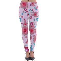 Flower Bomb 11 Lightweight Velour Leggings