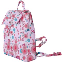 Flower Bomb 11 Buckle Everyday Backpack by PatternFactory