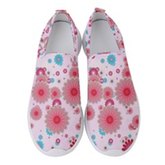 Flower Bomb 11 Women s Slip On Sneakers by PatternFactory