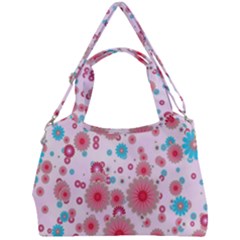 Flower Bomb 11 Double Compartment Shoulder Bag by PatternFactory