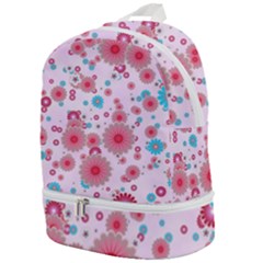 Flower Bomb 11 Zip Bottom Backpack by PatternFactory