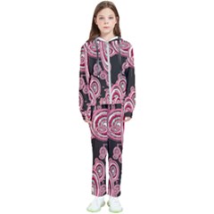 Concentric Circles C Kids  Tracksuit