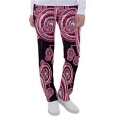 Concentric Circles C Women s Casual Pants by PatternFactory