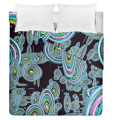 Concentric Circles A Duvet Cover Double Side (queen Size) by PatternFactory