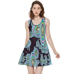 Concentric Circles A Inside Out Reversible Sleeveless Dress