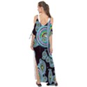 Concentric Circles A Maxi Chiffon Cover Up Dress View2