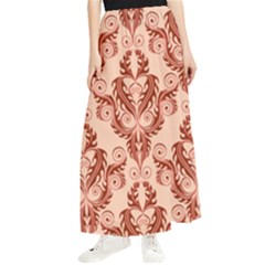 Great Vintage Pattern F Maxi Chiffon Skirt