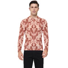 Great Vintage Pattern F Men s Long Sleeve Rash Guard