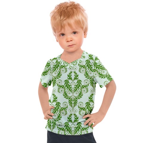 Great Vintage Pattern E Kids  Sports Tee by PatternFactory