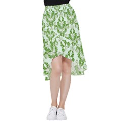 Great Vintage Pattern E Frill Hi Low Chiffon Skirt