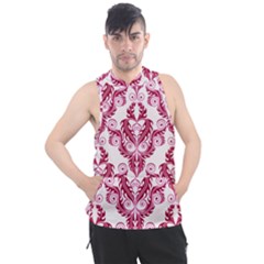 Great Vintage Pattern C Men s Sleeveless Hoodie by PatternFactory