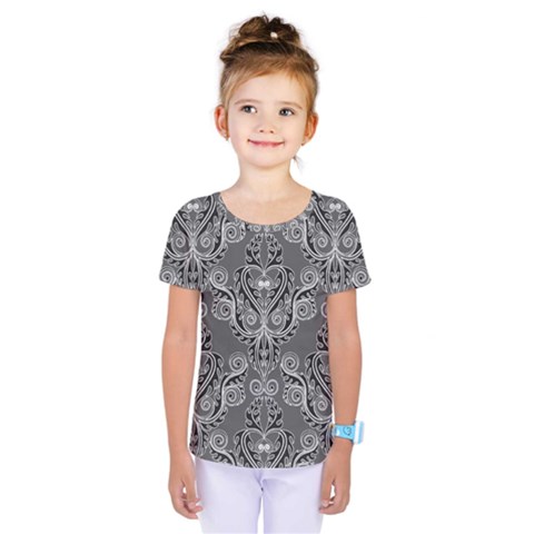 Great Vintage Pattern A Kids  One Piece Tee by PatternFactory