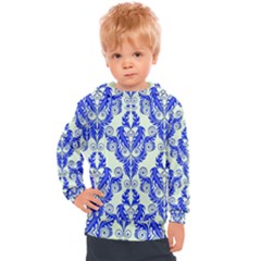 Great Vintage Pattern D Kids  Hooded Pullover by PatternFactory