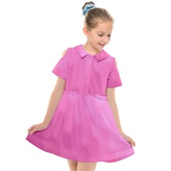 Wonderful Gradient Shades 5 Kids  Short Sleeve Shirt Dress by PatternFactory