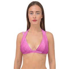 Wonderful Gradient Shades 5 Double Strap Halter Bikini Top by PatternFactory