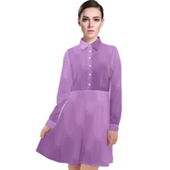 Wonderful Gradient Shades 4 Long Sleeve Chiffon Shirt Dress by PatternFactory