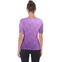 Wonderful Gradient Shades 4 Shoulder Cut Out Short Sleeve Top View2