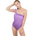 Wonderful Gradient Shades 4 Frilly One Shoulder Swimsuit View1