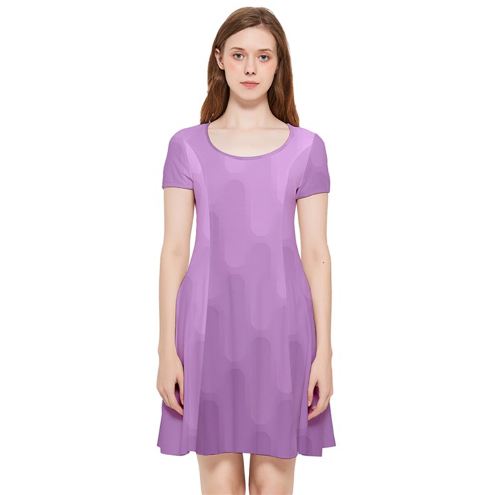 Wonderful Gradient Shades 4 Inside Out Cap Sleeve Dress