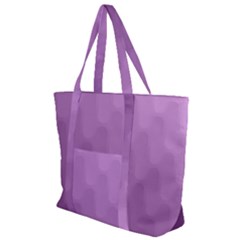 Wonderful Gradient Shades 4 Zip Up Canvas Bag by PatternFactory