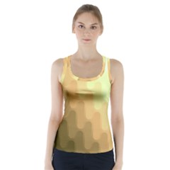 Wonderful Gradient Shades 6 Racer Back Sports Top by PatternFactory