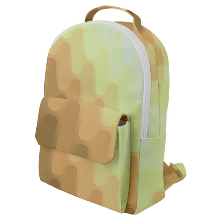 Wonderful Gradient Shades 6 Flap Pocket Backpack (Small)