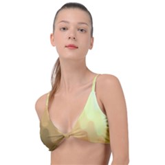 Wonderful Gradient Shades 6 Knot Up Bikini Top by PatternFactory