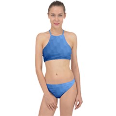 Wonderful Gradient Shades 3 Racer Front Bikini Set by PatternFactory