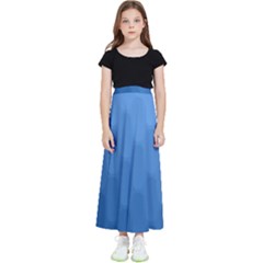 Wonderful Gradient Shades 3 Kids  Flared Maxi Skirt by PatternFactory