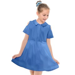 Wonderful Gradient Shades 3 Kids  Short Sleeve Shirt Dress by PatternFactory