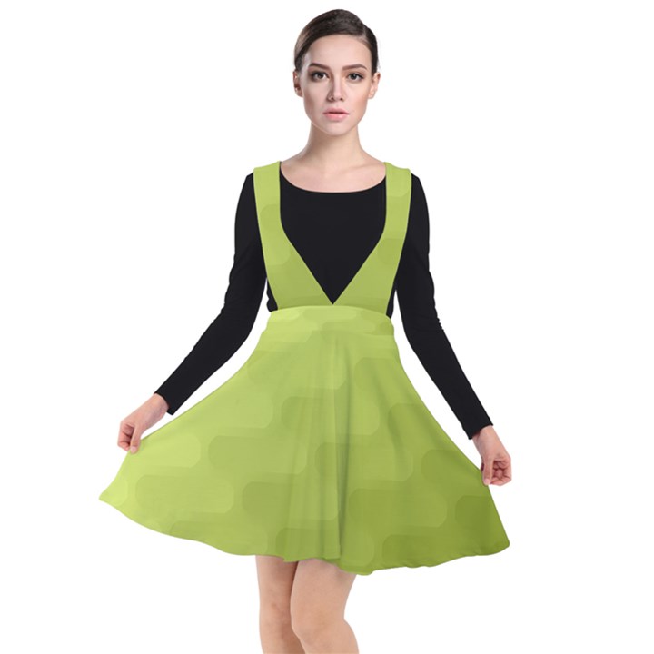 Wonderful Gradient Shades 1 Plunge Pinafore Dress