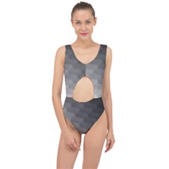 Wonderful Gradient Shades 2 Center Cut Out Swimsuit by PatternFactory